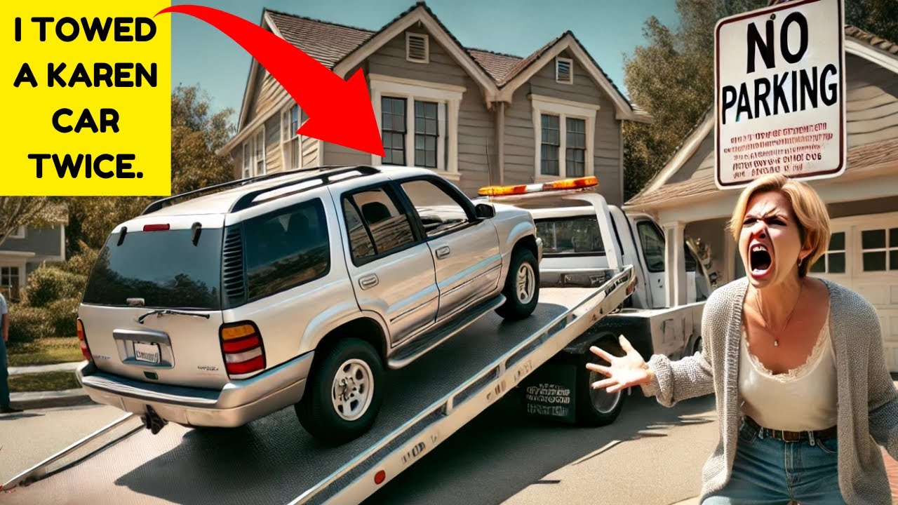 Karen Kept Parking in My Driveway, So I Got Her Car Towed—Twice