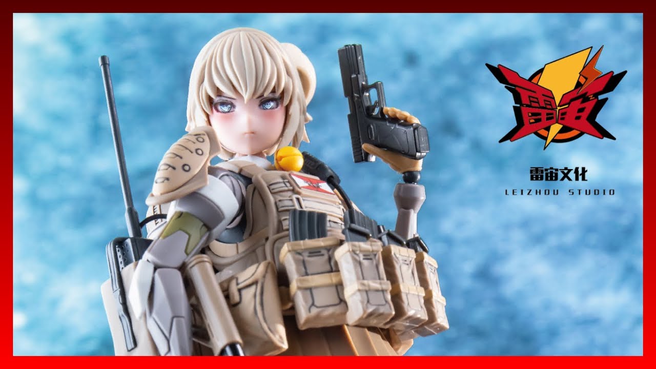 Lei Zhou Studio Tactical Girl Shi Tapper Model Kit