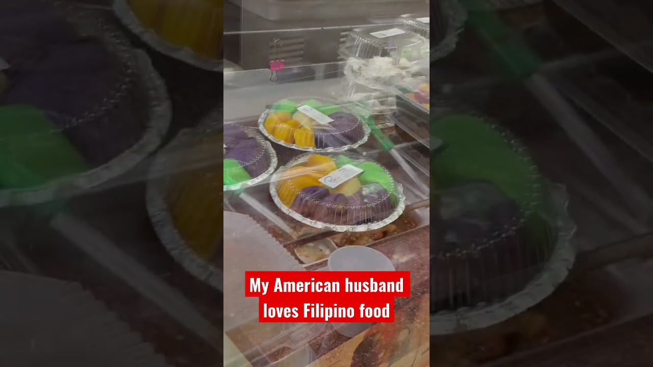 MY AMERICAN HUSBAND LOVES FILIPINO FOOD | PINOY FOOD |  FIL-AM COUPLE
