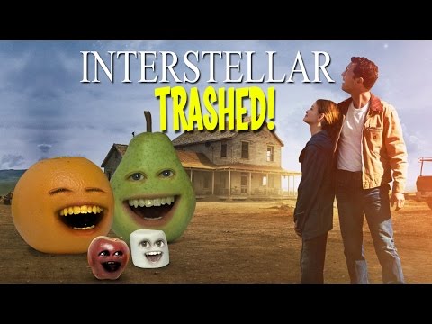 Annoying Orange - INTERSTELLAR TRAILER Trashed!