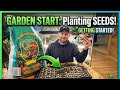 STARTING OUR GARDEN! 🌱 Planting Seeds with the Kids (Family Homestead)