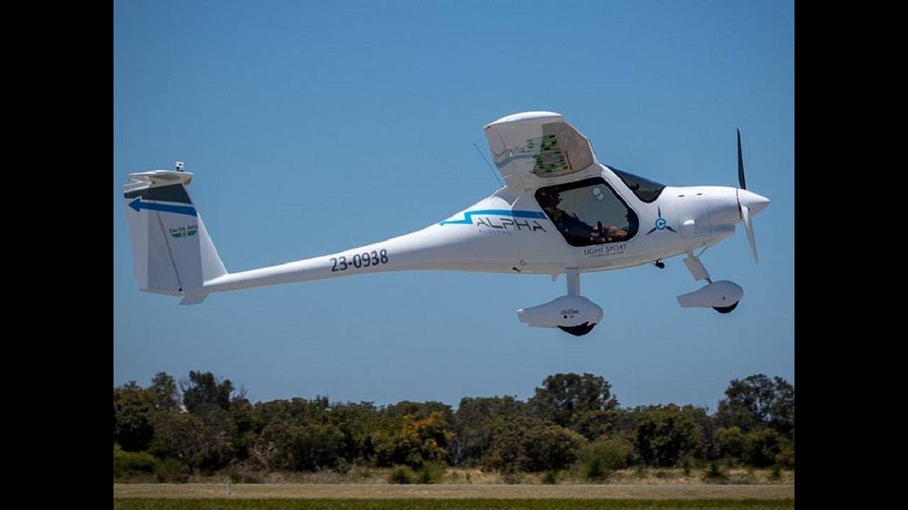 Australia's 1st electric plane successfully completes maiden flight in