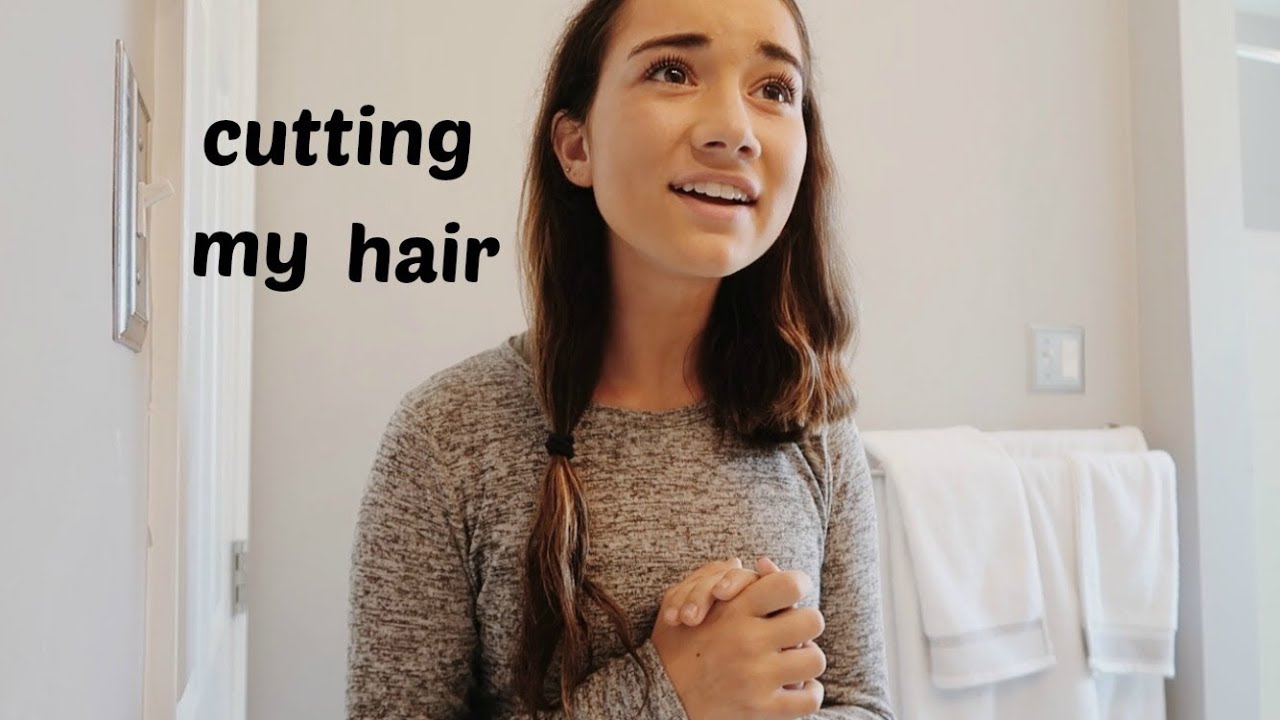 Cutting My Hair Short Youtube 