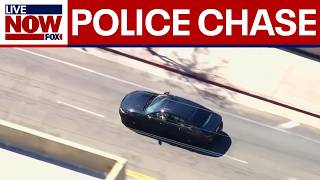 Information POLICE CHASE: Suspect stops for gas during pursuit Update