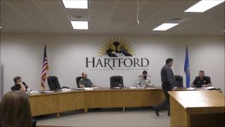 May 3, 2016 City of Hartford City Council Meeting