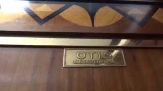 Riding the modernized OTIS signal control elevators in the Buffalo City Hall.