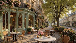 Peaceful Paris Café Morning ☕ Elegant Outdoor Street Ambience with Soft Jazz for Calm Focus screenshot 4