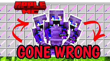 Playing APPLE MC and THIS HAPPENED!!! || lifesteal smp || #minecraft #applemc