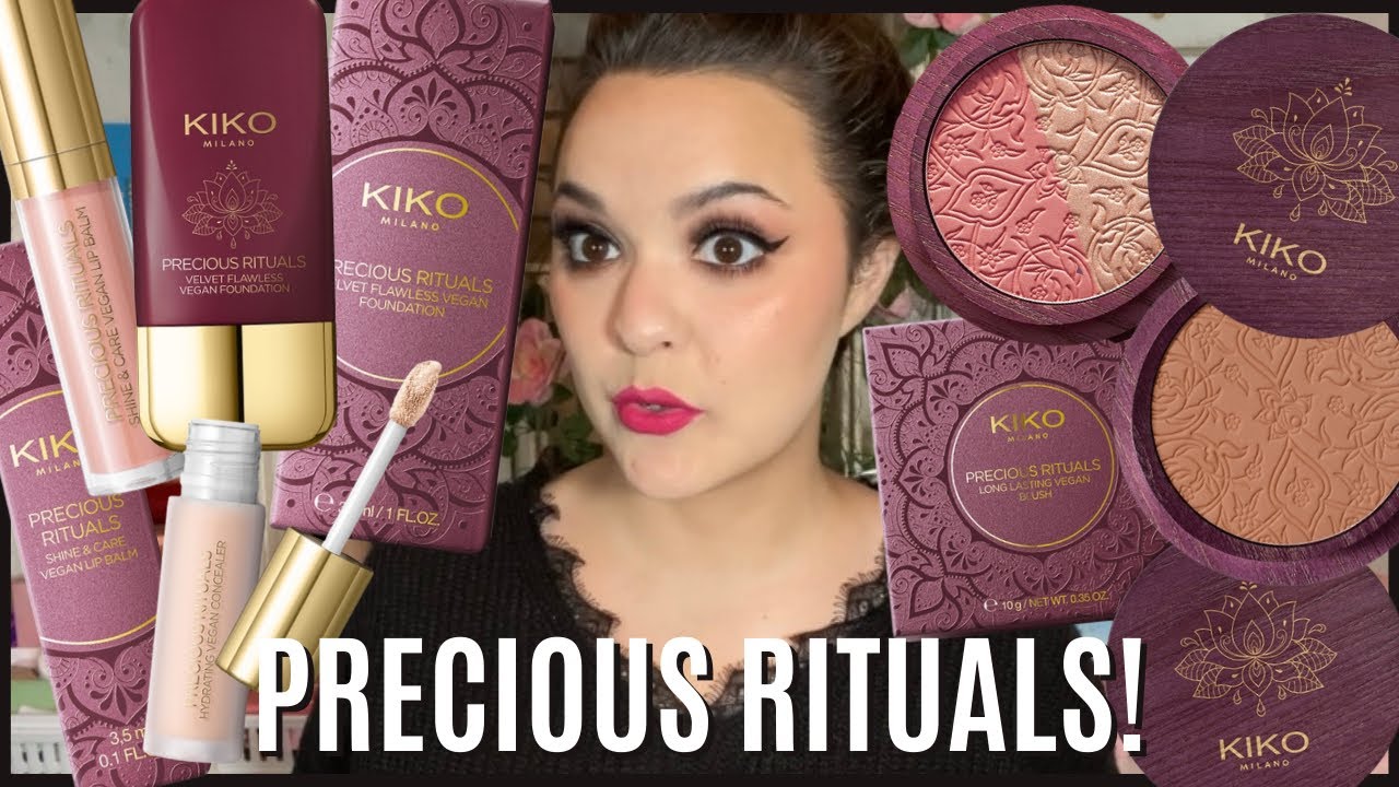 Kiko Milano Precious Rituals [Vegan!] Collection! Foundation, Concealer,  Blush, Bronzer & more! - YouTube