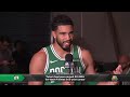 Catching Up With Jayson Tatum at Media Day 🗣️