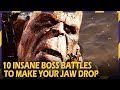 10 insane boss battles that will make your jaw drop | HARDEST BOSSES IN GAMING #7