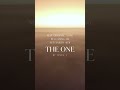 THE ONE releasing on September 8th #newsong