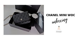 CHANEL MINI WOC UNBOXING| thekbstyle