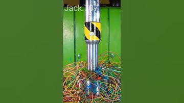 Crushing Candles and Crayons WithHydraulic Press💥💥#hydraulicpress#crushing #satisfying #viral