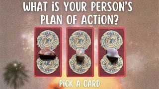 Pick A Card💛Stagnant Situation🤡What Is Your Person’s Plan Of Action? Their Intentions + Next Move