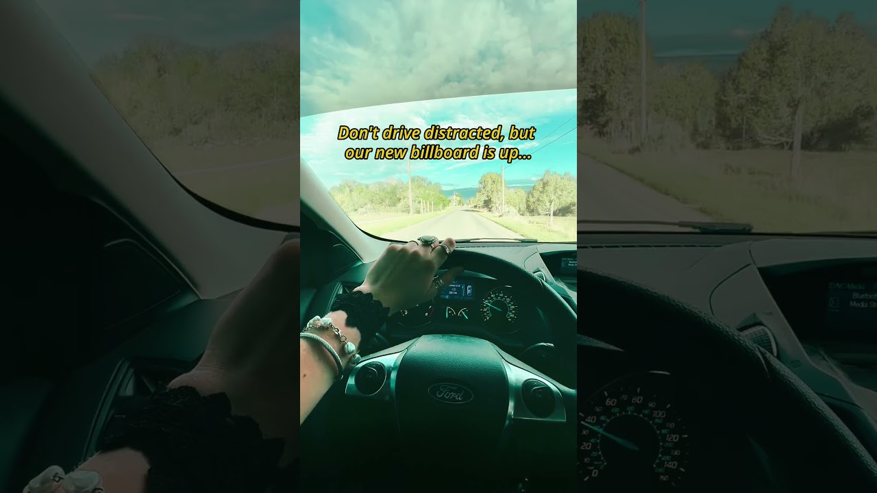 Don’t Drive Distracted… But Our Billboard Is Up in Colorado