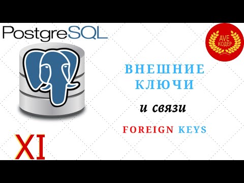 11 - Внешние ключи (Foreign Keys) - Уроки PostgreSQL
