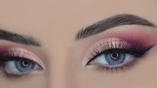 مكياج زهري بناتي رقيق وفخم مناسب لعيد الحب 💖 soft pink look for valentines screenshot 4