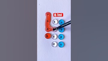 ☸️Draw a checkered path with number 1 to 12 #game #iqtest #quiz #shorts #games #drawing #line #maths