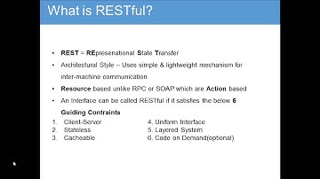 OData & SAP Netweaver Gateway - 006 What is Restful