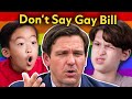 Kids React To The &quot;Don&#39;t Say Gay&quot; Bill | Kids REACT