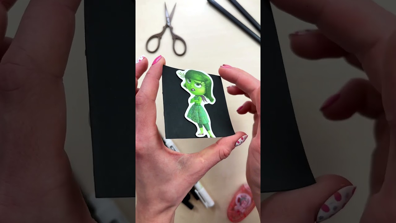 Cool Paper Craft Trick with Inside Out 2 by Pixar 💫