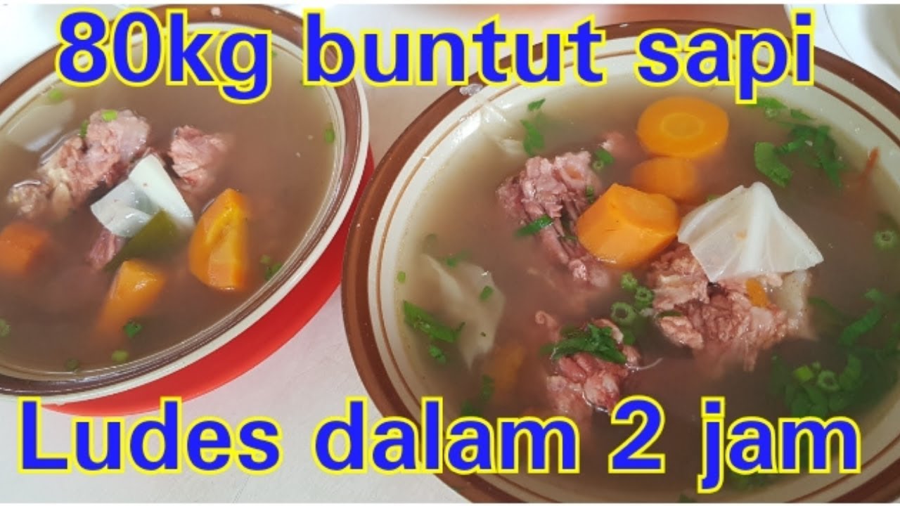 Sop Buntut Ma Emun! Kuliner yang Wajib dicoba di Bogor 