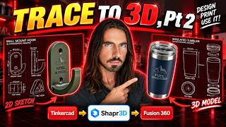 Trace any Part, 3D Print Anything You Want!!! Sharp3D Tutorial, Part 2