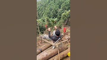 Siêu phẩm cáp treo của ng miền núi, bạn có dám thử không? #shortvideo #hottrend #xuhuong #siêuphẩm