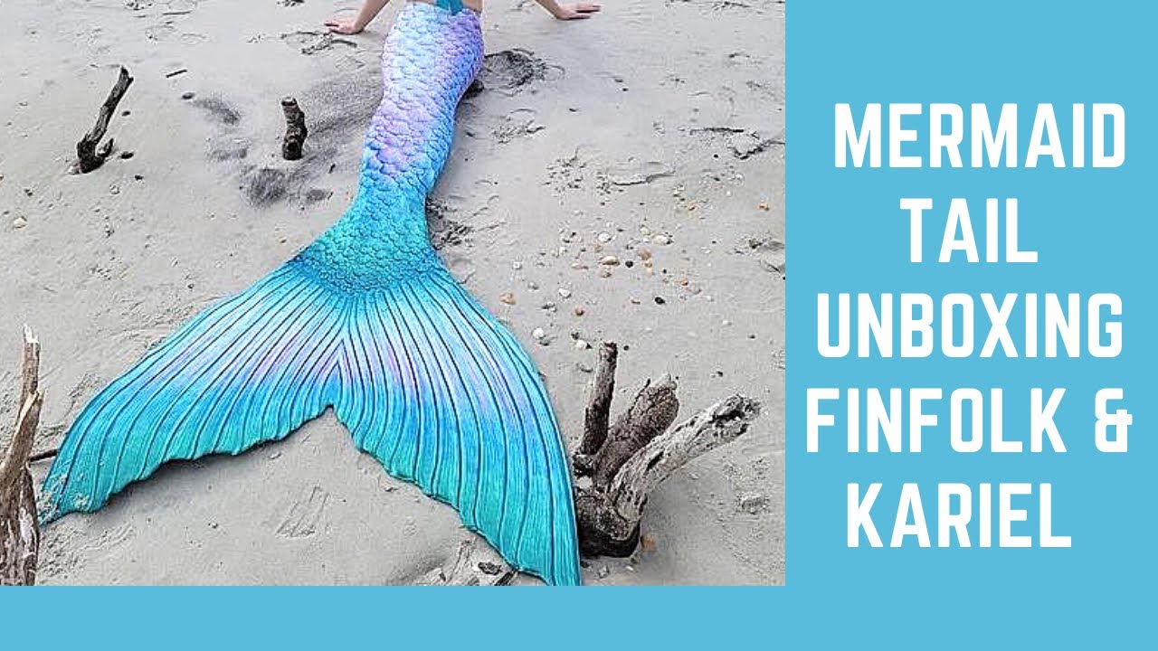 Haley Mermaid Unboxes Her New Finfolk Mermaid Tail - YouTube