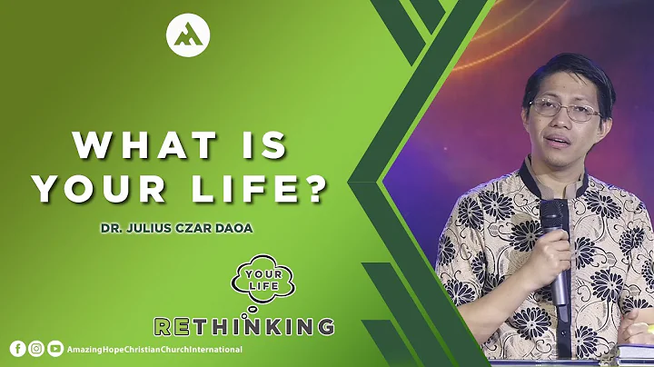 NOVEMBER 2021 Series RETHINKING YOUR LIFE: "WHAT I...