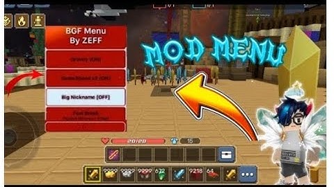 GARENA BLOCKMAN GO MOD MENU VERSION 2.26.3 GARENA BLOCKMAN GO BED WARS