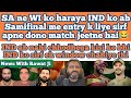SA ne WI ko haraya IND ka rasta kiya saaf ab IND ko apne dono match jeetne hai Samifinal k liye🙀🙀