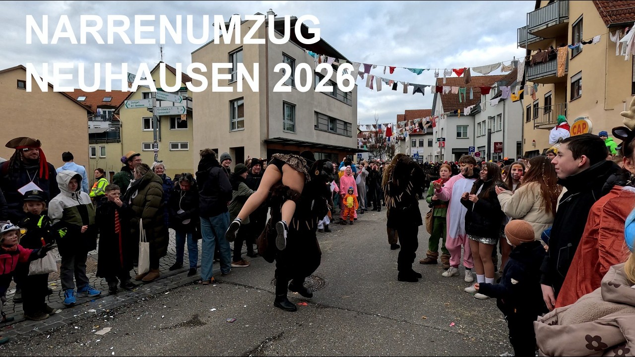 2026 #neuhausen #fasnet #umzug  #narrenumzug | #fasching |schwäbisch-alemannische Fastnacht|BW|4K