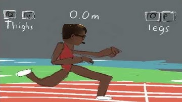 Reacting To QWOP animated movie