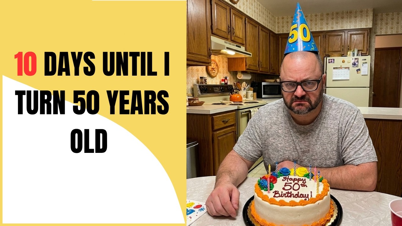 10 More Days Until I'm 50.  Busy Weekend.  Random Childhood Stuff