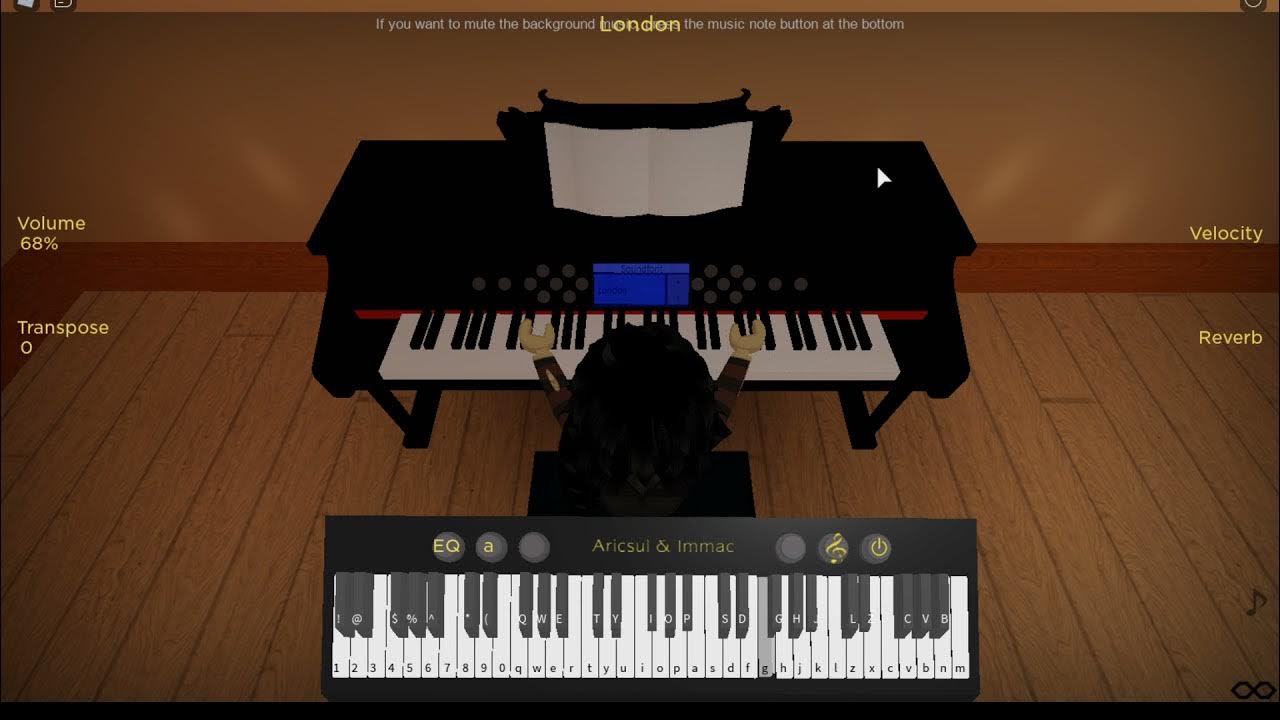What Falling In Love Feels Like - Piano Version - jake25.17 (ROBLOX
