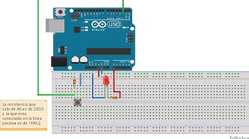 encender led con arduino y boton