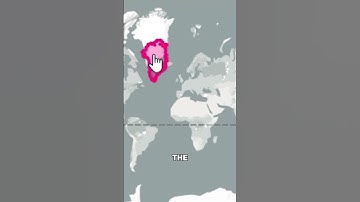 Map illusion #greenland