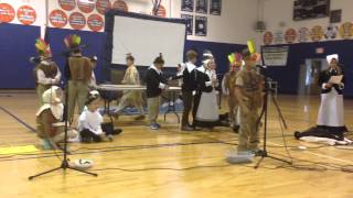 4th grade Thanksgiving Chapel