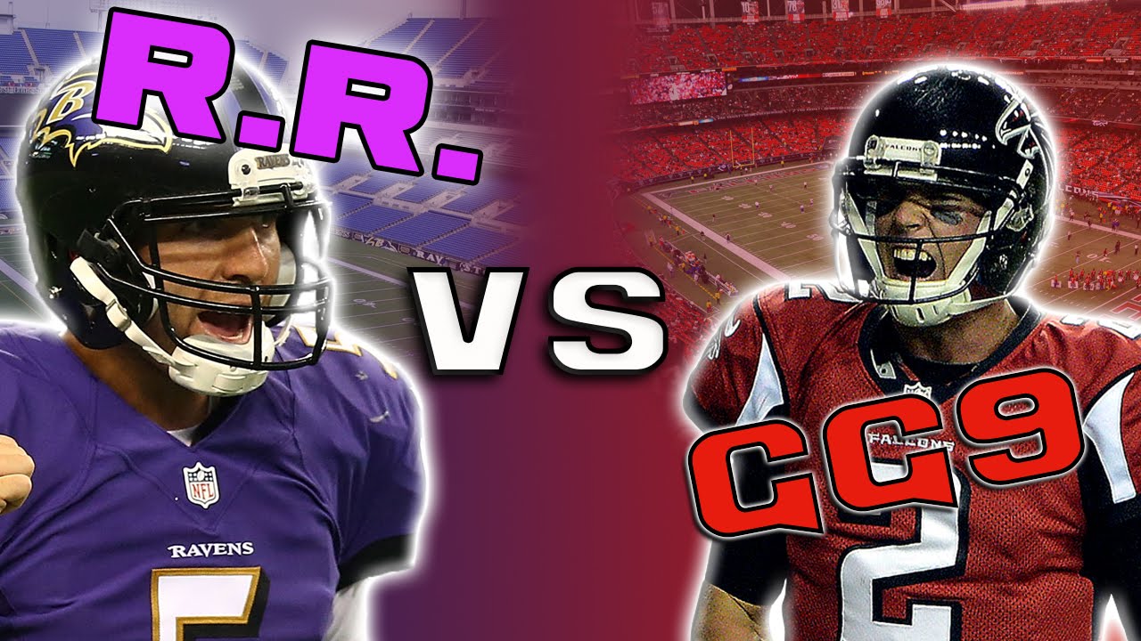 Madden 15 Online Match | GG9 v.s RR | Matt Ryan 6 TD | MUT 15