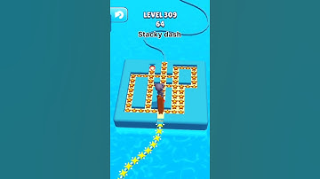 STACKY DUSH (LEVEL 309) TOP MOBILE GAME!! ANDROID STACKY DUSH UPLOADED! #games #stackydash #gameplay
