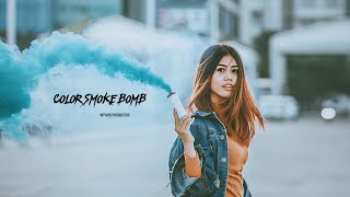 Color Smoke Bomb Video Portrait (by phyoe production)1080p Full HD