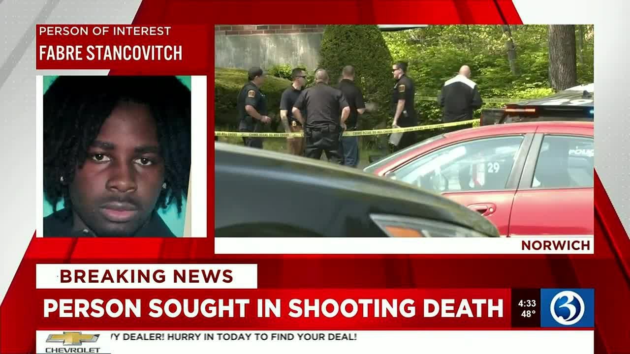 Norwich Police identify person of interest after woman shot and killed ...