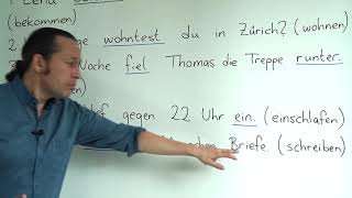 Almanca B1 Intensiv Ders - 5 Präteritum - Bölüm 2