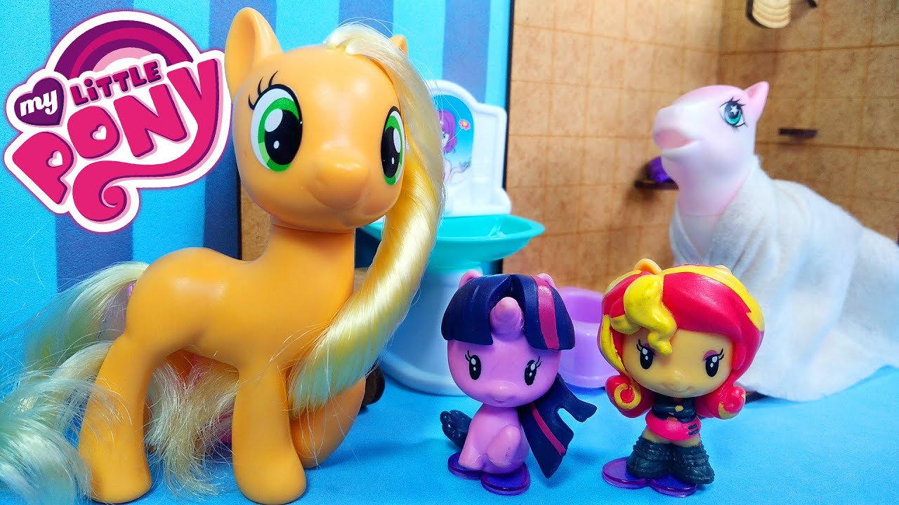 MLP - A PÔNEI do BANHEIRO ‹ Luli Rarity ›