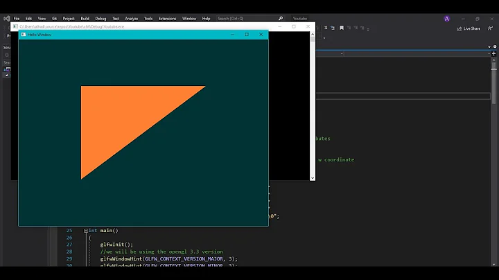 C++ Modern OpenGL Tutorials : T4 Hello Triangle [Part 2/3 : Creating The Triangle]
