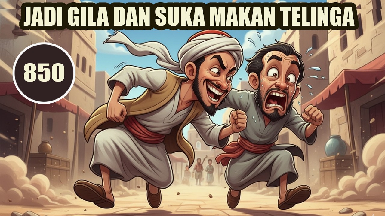 KELAKUAN USIL ABU NAWAS MEMBUAT ABU JAHIL DIANGGAP TIDAK WARAS - HUMOR SUFI