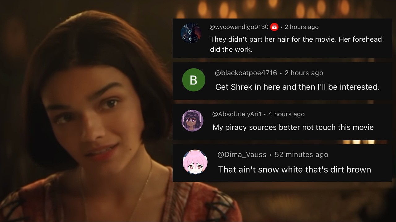 @Disney's Snow White | Official Trailer | Roasted by Fans pt. 3