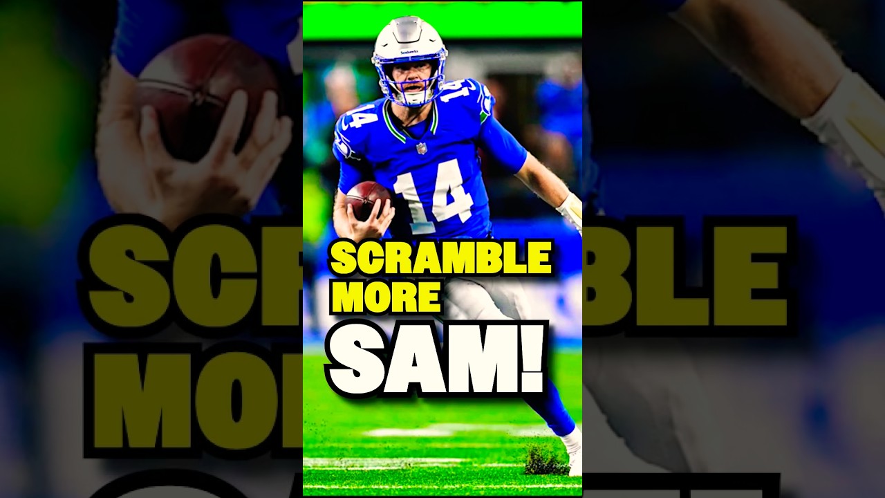 Check out THIS Sam Darnold stat🏃‍♂️ #nfl #seahawks #seattleseahawks